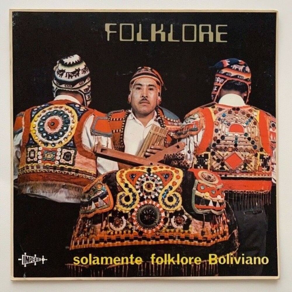 Solamente Folkore Boliviano LP Imperio Records LPI-1058 Import Bolivia EX